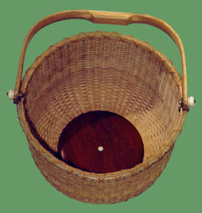 Small Nantucket Basket Photograph.